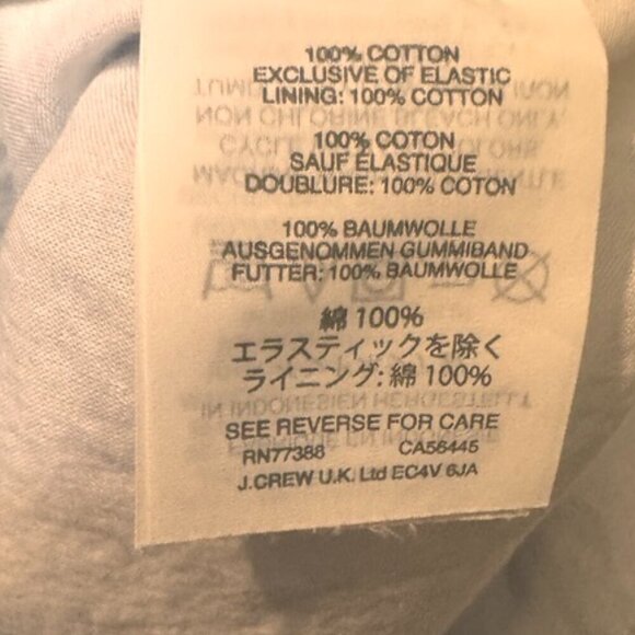 J. Crew Cotton Blue and White striped mini sundress-Size XL - Picture 9 of 10